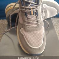 SCARPE LUMBERJACK  ROLAND GREY NAVY BLUE N. 43