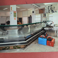 Macelleria cella frigorifera affettatrice