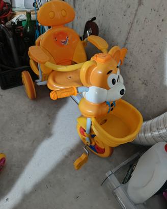 Triciclo e monopattino 