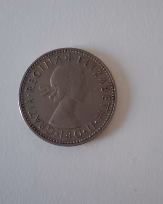 Moneta 1 shilling Elizabeth II 1955