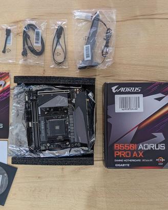 Scheda Madre Gigabyte B550I AORUS PRO AX mini-ITX
