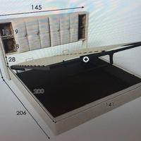 LETTO CON SPAZIO CONTENITORE