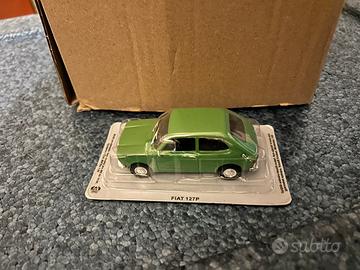 Fiat 127 verde - in scala 1/43