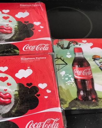 Tovagliette americane coca cola 3 pezzi