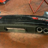 Paraurti con scarichi cromati e marmitta AUDI Q5