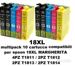 Kit cartucce epson 18xl