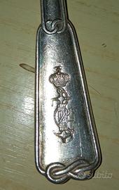 Servizio da tavola in lega di Argento della Regia