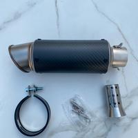 Terminale scarico racing Carbonio moto scooter