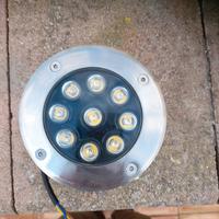 faretto da incasso per esterno 