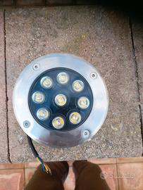 faretto da incasso per esterno 