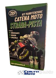 Kit manutenzione Catena moto STRADA - PISTA