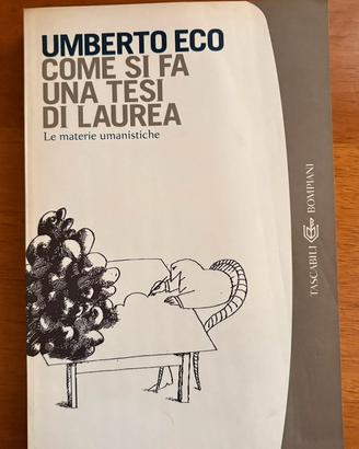 Umberto Eco - Come si fa una tesi di laurea