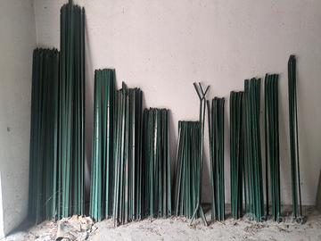 pali per rete recinzioni plastificati