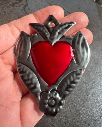 Cuore sacro ex voto messicano