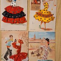 Cartoline vintage spagnole