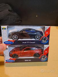 modellino audi tt e bmw m2