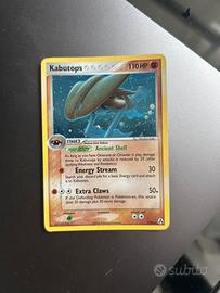 Carta Pomémon Kabutops Set Legend Maker