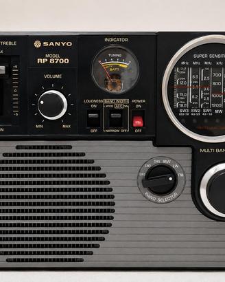 SANYO RP 8700 Radio Vintage Giapponese Multibanda
