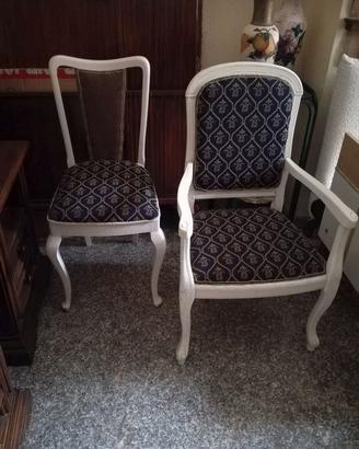 Coppia di Poltrone per camera da letto