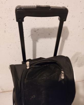Zaino / Trolley 2 in 1 per cani e gatti Trixie - M