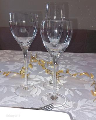 Servizio calici cristallo STRAUSS 33 pezzi+brocca