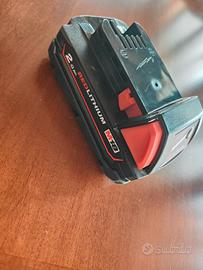 Batteria Milwaukee 18v