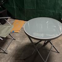 Tavolino esterno giardino balcone terrazzo