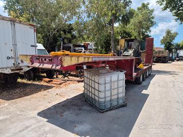 Semirimorchio Capperi carrellone allungabile