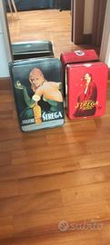 Scatole Latta Vintage Liquore Strega 