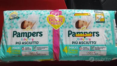 Pampers Baby-dry taglia 4 Maxi confezione 24+24 Pa