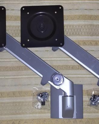 Staffa supporto braccio monitor gaming VESA