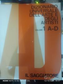 dizionario universale arti ed artisti 