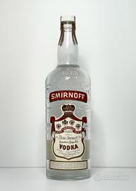 Bottiglia vintage Vodka Smirnoff N21 - sigillata