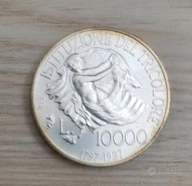 10000 Lire 1997 - 200° Anniversario del Tricolore