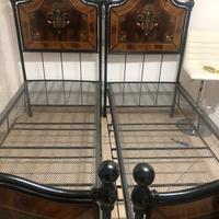 ✨ Coppia letti singoli vintage ✨
