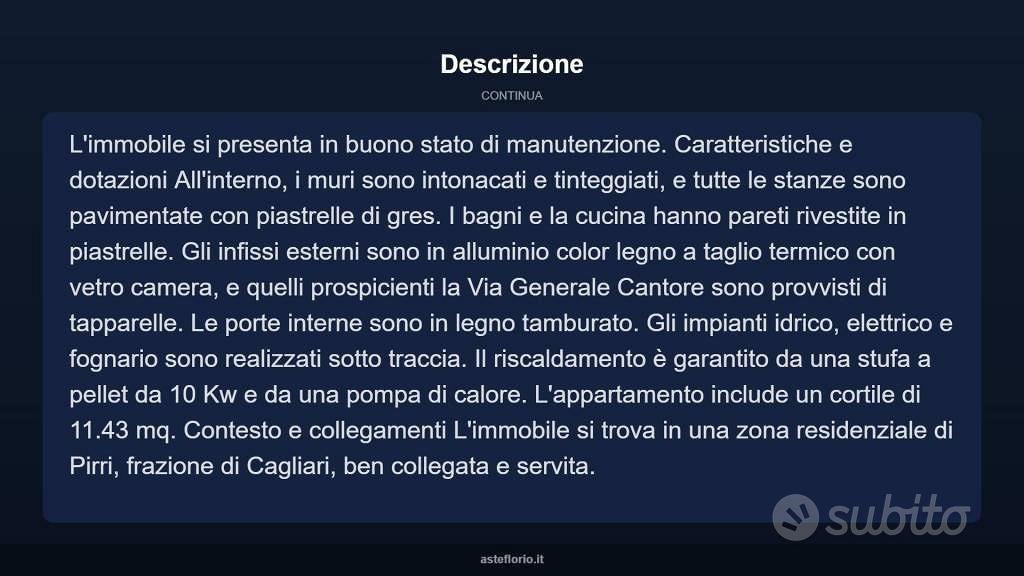 Appartamento – Cagliari, Santa Teresa, Pirri - Vista 5