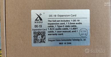 Xiegu Espansione DE-19 USB Interface 