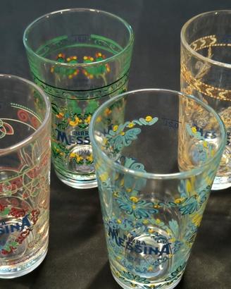 BICCHIERI "MESSINA" DA COLLEZIONE