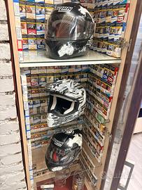 3 Caschi moto cross e stradali