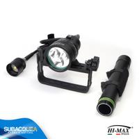 Torcia HI MAX H-01 sub speleo con canister nuova