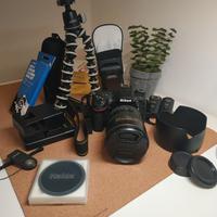 Nikon D7200 + AF-S NIKKOR 17-55 mm f/2.8G + Acc