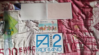 Album da disegno Fabriano 24x33 liscio