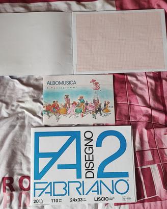 Album da disegno Fabriano 24x33 liscio