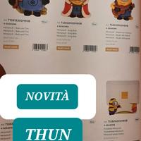 THUN ,NOVITA MINIONS 4 PEZZI , EDIZIONE LIMITATA 
