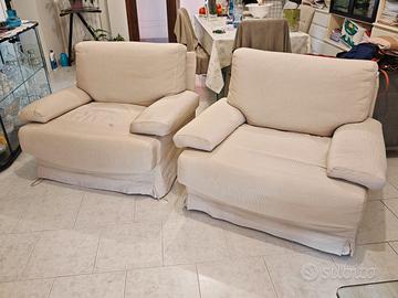 Coppia di poltrone "Busnelli"