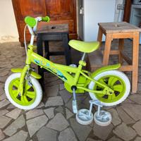 Bicicletta 12 pollici 3-4 anni