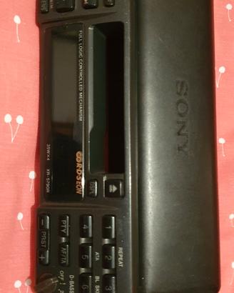 FRONTALINO AUTORADIO SONY RDS EON COME DA FOTO