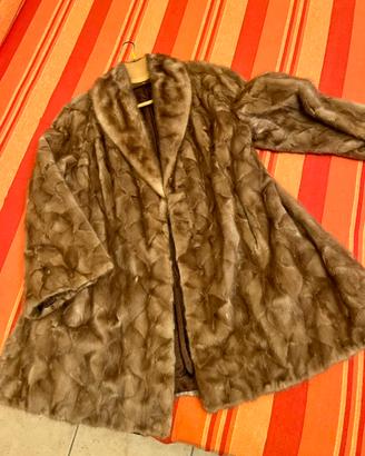 Pelliccia vintage visone