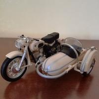 Modellino Motocicletta BMW con Sidecar 
