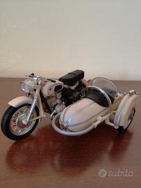 Modellino Motocicletta BMW con Sidecar 